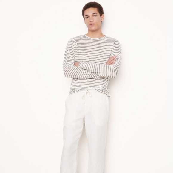 VINCE - Lightweight Hemp Pant in Bone Color - MSRP $245 - Various Sizes - BNWT